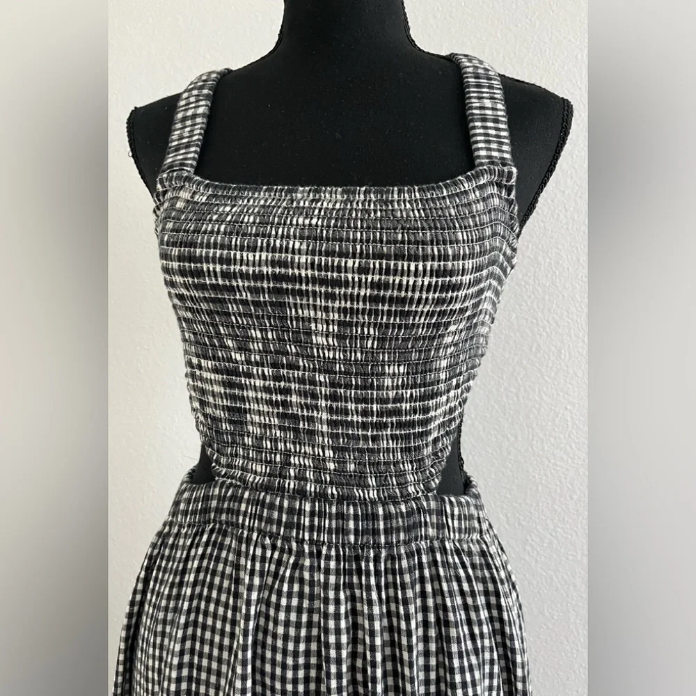 American Eagle Outfitters Black and White Maxi Dress - Picture 2 of 6